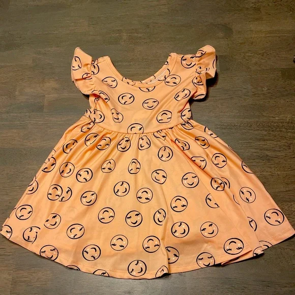😌 NEW! • Dot Dot Smile Dress | 12-24 months - Picture 1 of 5